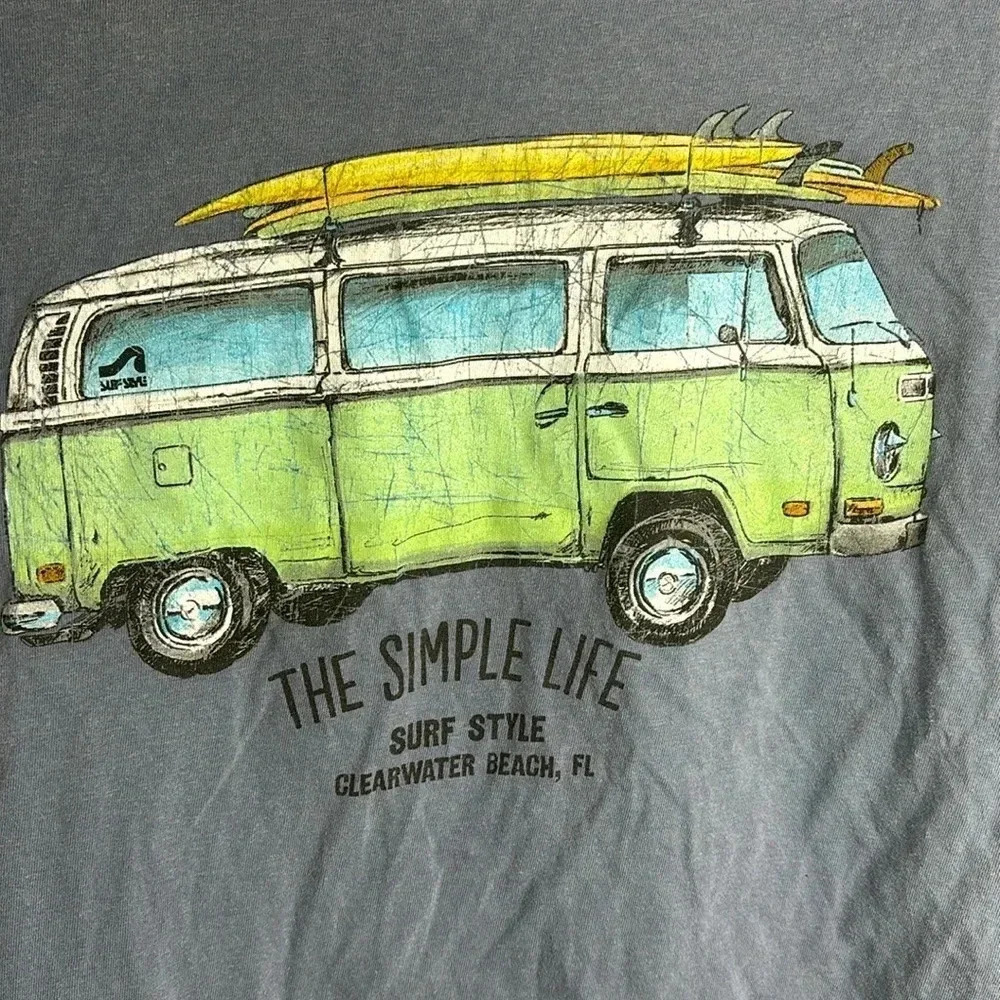 Comfort Colors Surf Style Clearwater Beach T-shirt - Picture 6 of 7